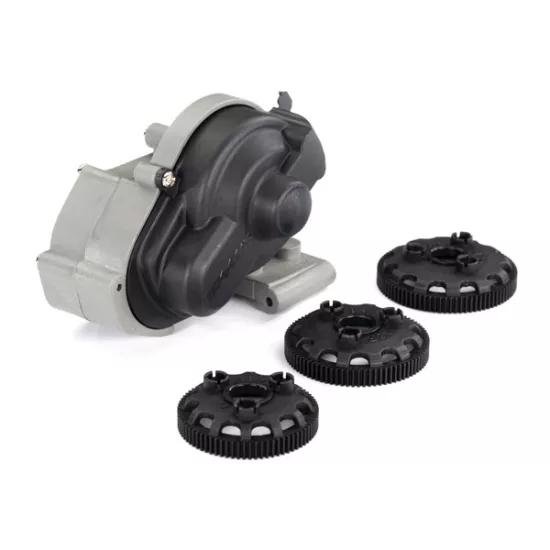 Transmission, complete (fits 1/10-scale 2WD Rustler, Bandit, Stampede, Slash)