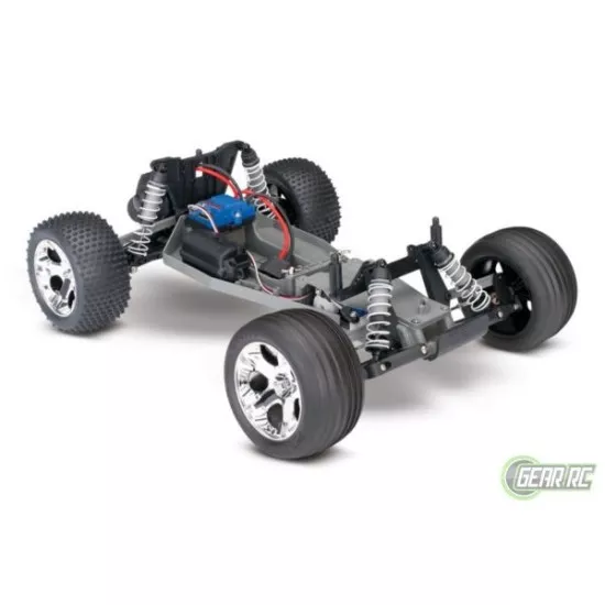 Traxxas Rustler RTR 2.4GHz met 12volt lader en accu (rood)