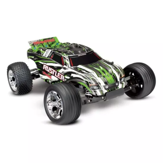 Traxxas Rustler RTR 2.4GHz  groen zonder batterij en lader