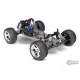 Traxxas Rustler RTR 2.4GHz  blauw zonder batterij en lader