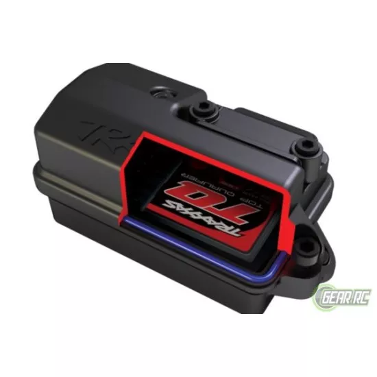 Traxxas Rustler RTR 2.4GHz  blauw zonder batterij en lader