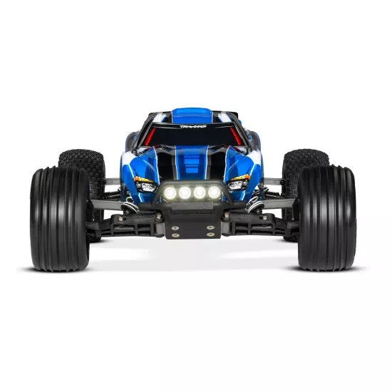 Traxxas Rustler XL5 incl LED verlichting, batterij en 12v lader (Blauw)