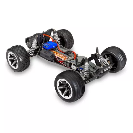 Traxxas Rustler XL5 incl LED verlichting, batterij en 12v lader (Rood)