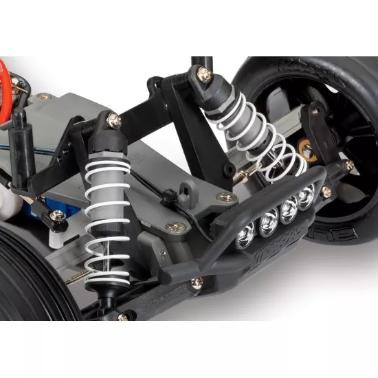 Traxxas Rustler XL5 incl LED verlichting, batterij en 12v lader (Rood)