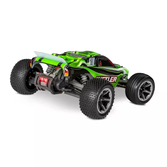 Traxxas Rustler XL5 incl LED verlichting, batterij en 12v lader (Groen)