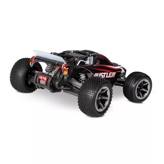 Traxxas Rustler XL5 incl LED verlichting, batterij en 12v lader (Zwart)