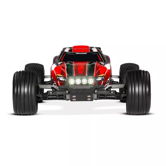 Traxxas Rustler XL5 incl LED verlichting, batterij en 12v lader (Rood)