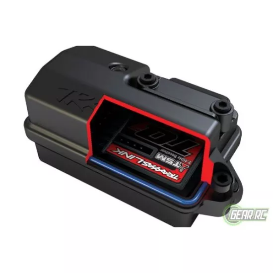 Traxxas Rustler VXL Brushless geel met TSM  zonder batterij en lader