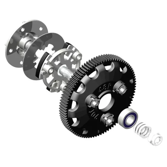 Traxxas Rustler VXL TSM Pro Series Magnum 272R Transmission (Groen)