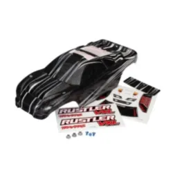 Body, Rustler VXL, ProGraphix (replacecement for the painted body. Graphics are