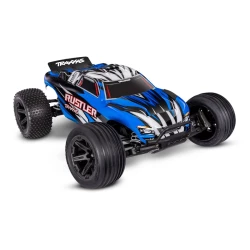 Traxxas Rustler 2wd Brushed incl battery & USB-C charger Blue X