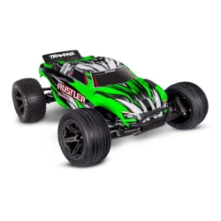 Traxxas Rustler 2wd Brushed incl battery & USB-C charger Green X