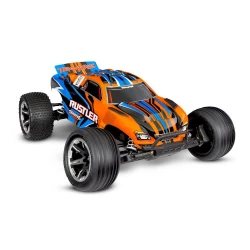Traxxas Rustler 2wd Brushed HD incl battery & USB-C charger Orange