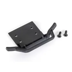 Bumper, front/ 4x12 CCS (2) (fits 2WD Rustler or Bandit) (for LED light kit installation)