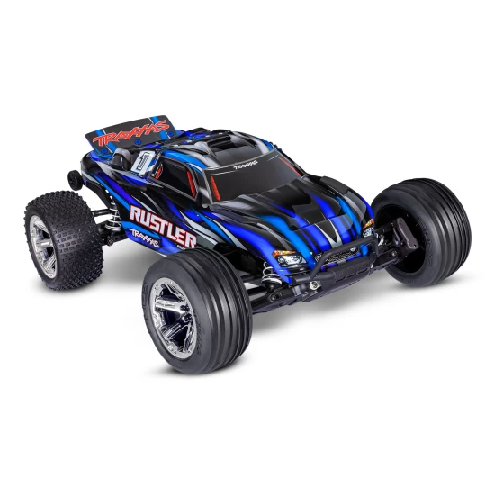 Traxxas Rustler 2WD BL-2s HD Blue