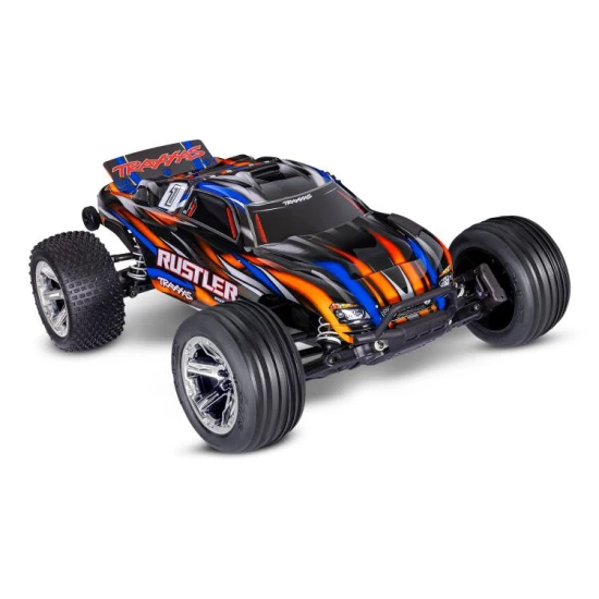 Traxxas Rustler 2WD BL-2s HD Orange