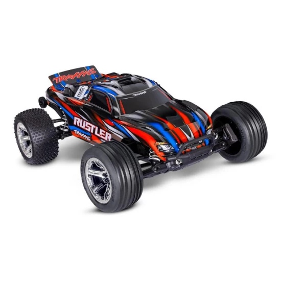 Traxxas Rustler 2WD BL-2s HD Red