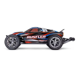 Traxxas Rustler 2WD BL-2s HD rood