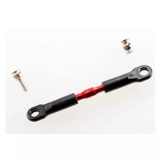 Turnbuckle, aluminum (red-anodized), camber link, front, 39m