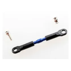 Turnbuckle, aluminum (blue-anodized), camber link, front, 39, TRX3737A