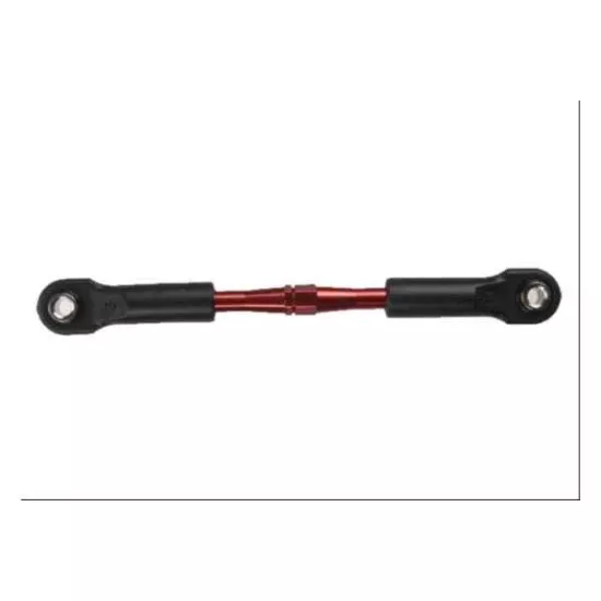 Turnbuckle, aluminum (red-anodized), camber link, rear, 49mm, TRX3738