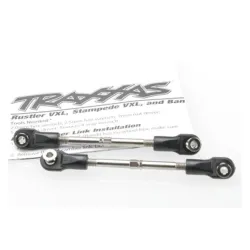 Turnbuckles, toe link, 59mm (78mm center to center) (2) (ass, TRX3745