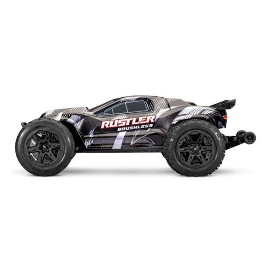 Traxxas Rustler 2WD HD VX3 Brushless, Black