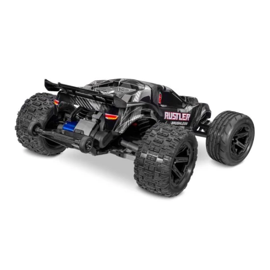 Traxxas Rustler 2WD HD VX3 Brushless, Black