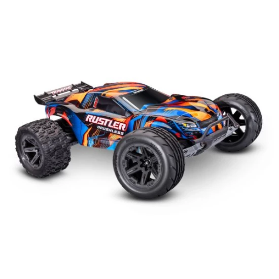 Traxxas Rustler 2WD HD VX3 Brushless, Orange