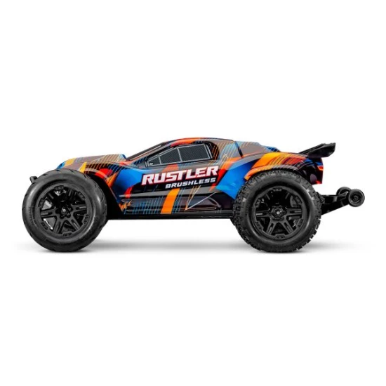 Traxxas Rustler 2WD HD VX3 Brushless, Orange