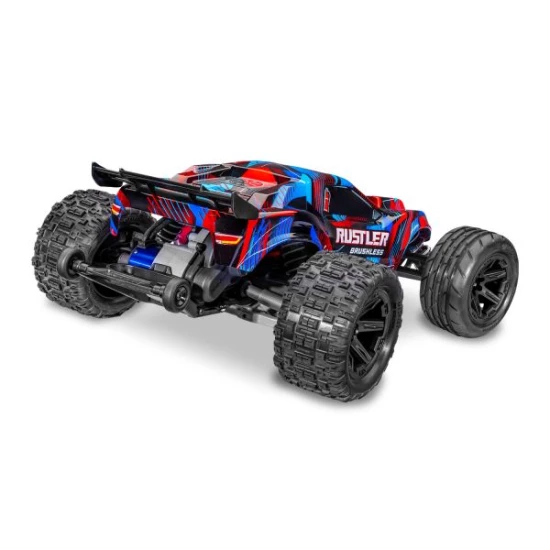 Traxxas Rustler 2WD HD VX3 Brushless, Red
