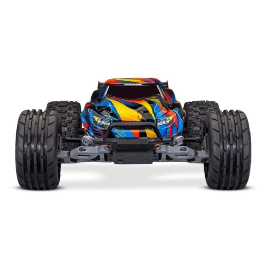 Traxxas Rustler 2WD HD VX3 brushless geel