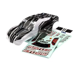 Body, Rustler  (also fits Rustler  VXL), ProGraphix  (graphics are printed, requires paint & final color application)/ decal sheet
