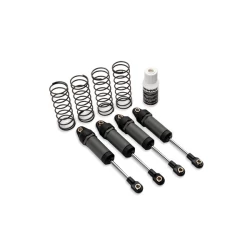 Long Gray Ultra Shocks with Springs (4)