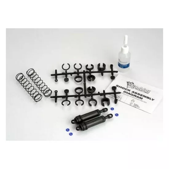 Ultra Shocks (black) (xx-long) (complete w/ spring pre-load, TRX3762