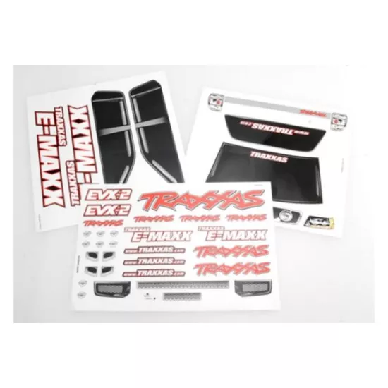 Decal sheets, E-Maxx (model 3905)