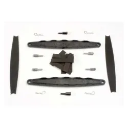 Hold downs, battery (2)/ adhesive foam battery pads/ shoulde