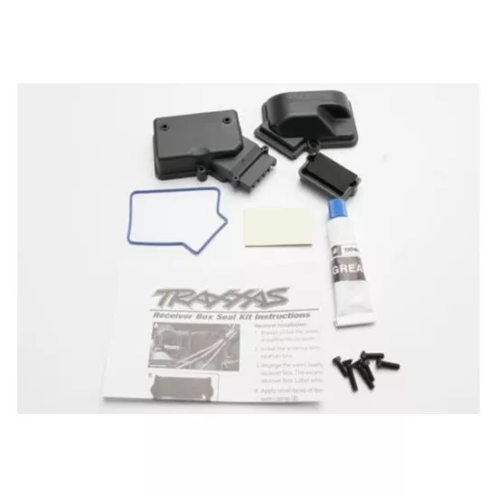 Box, receiver (sealed)/ foam pad/ silicone grease/2.5x8mm BC, TRX3924