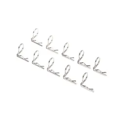 Body clip (mounting clip), angled, 90-degrees (10)