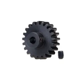 Gear, 21-T pinion (32-p), heavy duty (machined, hardened ste, #TRX3951X
