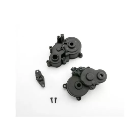 Gearbox halves (front & rear)/ shift detent ball/ spring/ 4m