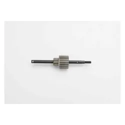 Input shaft/ drive gear assembly (18-tooth steel top gear), TRX3992