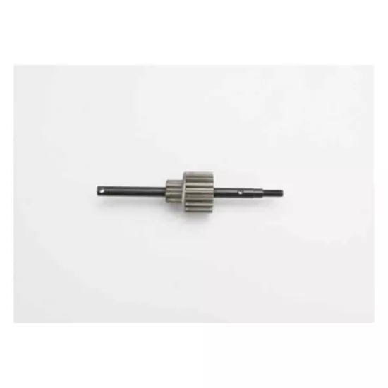 Input shaft/ drive gear assembly (18-tooth steel top gear), TRX3992