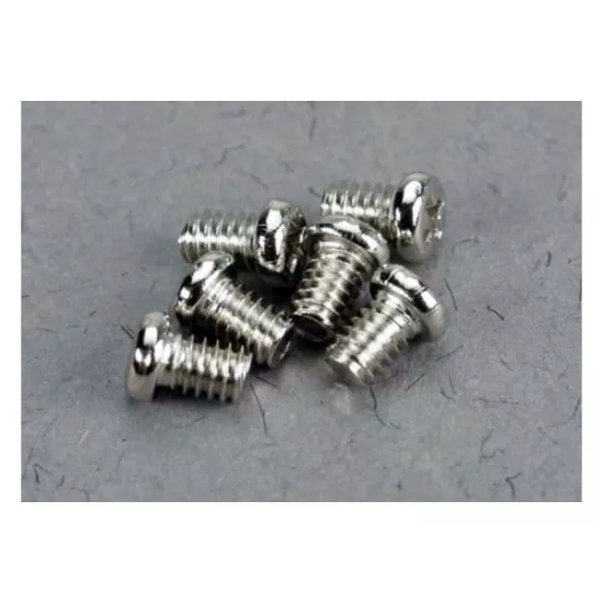 Low speed spray bar screws, 2x4mm roundhead machine screws (, TRX4051