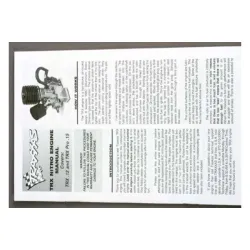 Engine manual, TRX, TRX4099