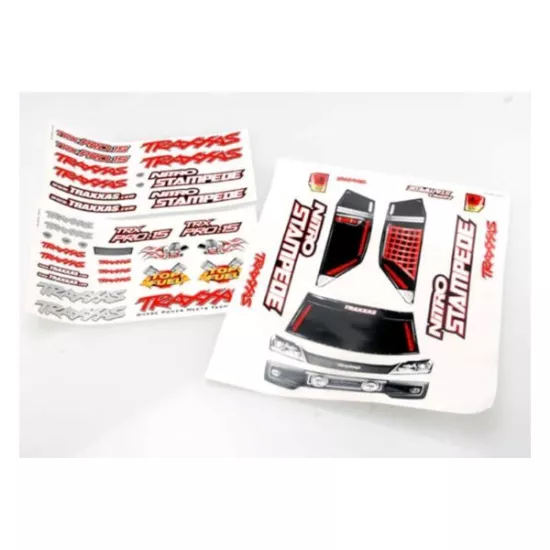 Decal sheets, Nitro Stampede, TRX4113X