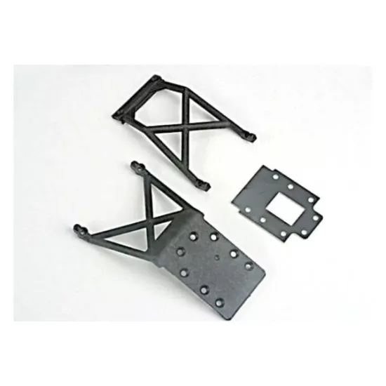 Skid plates (f&r)/ fiberglass transmission spacer plate