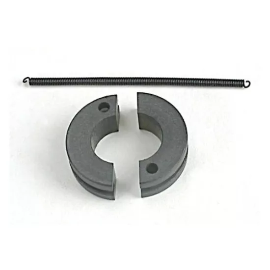 Clutch shoes (2)/ spring (N. Rustler/N.Sport/N.Stampede), TRX4146