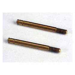 Shock shafts, hardened steel, titanium nitride coated (32mm), TRX4262T