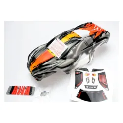 Body, Nitro Rustler, ProGraphix (Replacement for the painted, TRX4411R